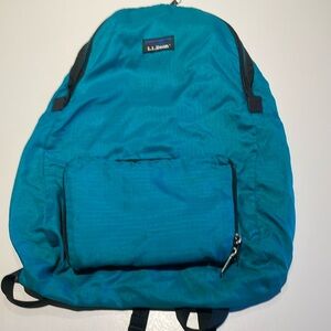LL bean fold up backpack